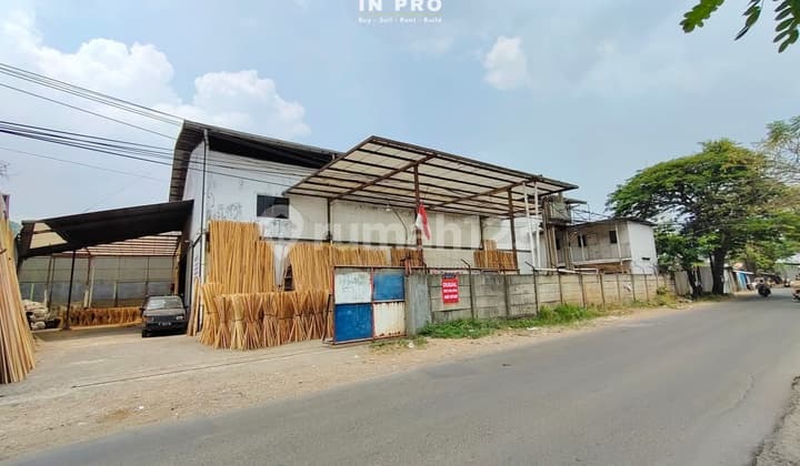Warehouse near Tangerang City Airport 1200 m² Freehold. Strategic Good Scenic
