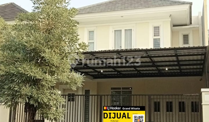 Dijual Rumah Alam Galaxy Surabaya Full Furnished Kamar 4+1, Luas Tanah 180m2 Siap Huni Pakuwon Surabaya