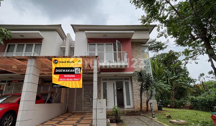 Disewakan rumah Summarecon Bekasi 2 lantai kamar 3+1 posisi Hook, view clubhouse , rapi dan siap huni Summarecon Bekasi