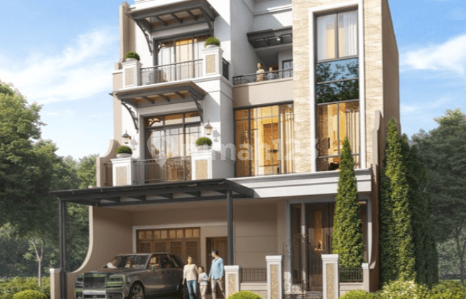 Dijual Rumah Baru Jalan I Gusti Ngurah Rai Modern Classic Bukit Podomoro 3 Lantai, 5+1 Kamar Tidur, Fasilitas Club House Premium, Bebas Banjir, bisa KPR, 3 Km Dari Pintu Tol Becakayu , 5Km Menuju LRT, Klender Duren Sawit