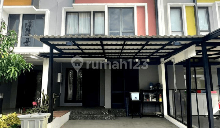 Rumah 6X12 3Kt Semi Furnished di Cluster Baroni Symphonia Serpong