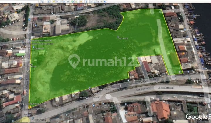 Tanah Jalan Raya Cilincing Kavling 1.9ha akses kontainer 40 feet