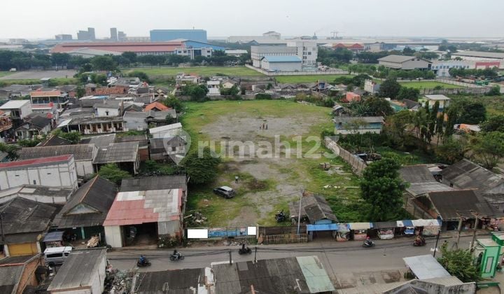 Tanah Depan Marunda Center Kavling 7.585m² Jalan Raya