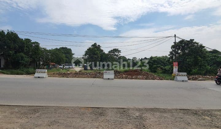 Tanah Komersial Jl Raya Serang Cikarang Bekasi 1ha hadap Timur