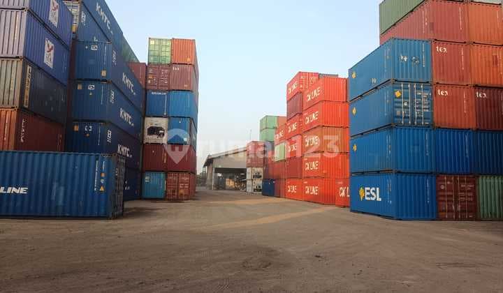 Land Lease on Jl. Inspeksi Kirana 2.6Ha Cilincing, Concrete Already Poured