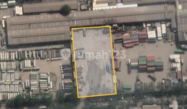 Sewa Tanah Kbn Marunda 6.600m² Open Yard Dalam Kawasan