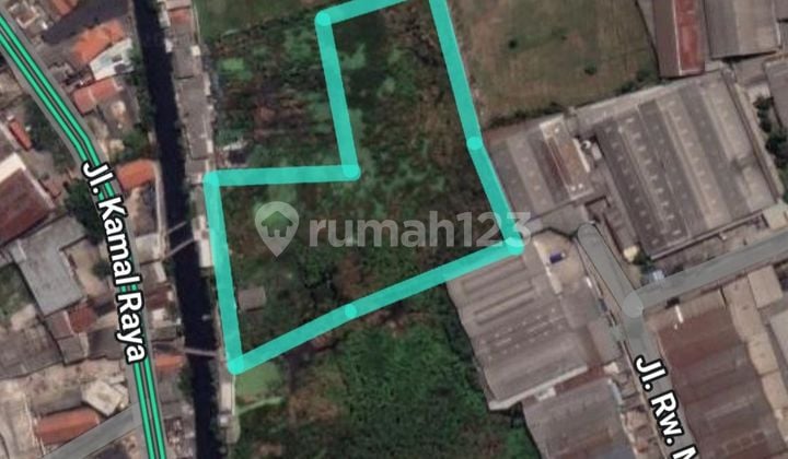 Tanah Komersil Jl Kamal Raya 13.000m² Tegal Alur Kalideres