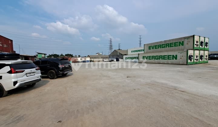 Land for Rent at Jl Cakung Cilincing 2ha Already Concrete Poured