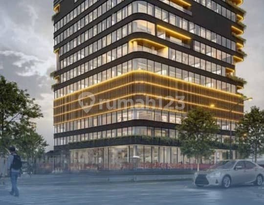 4 Kavling Gedung Brooklyn CBD 12000m2 12Lt+Basement Hdp Tol PIK 2