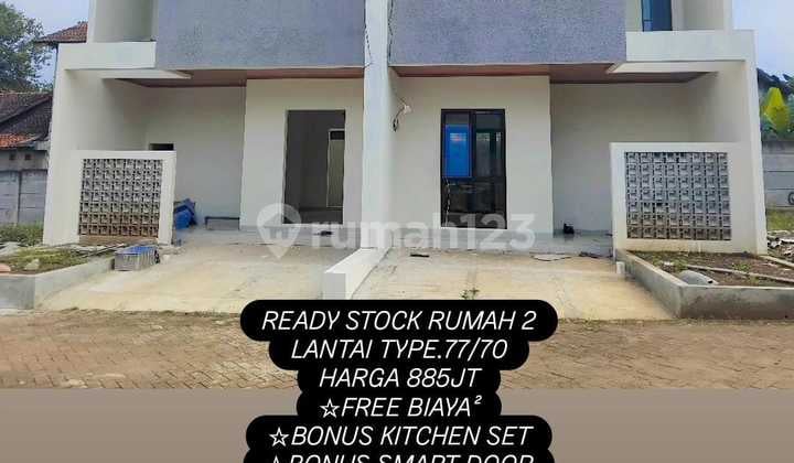 Rumah Siap Huni 2 Lantai Aman Dan Nyaman Di Jatisari Bekasi