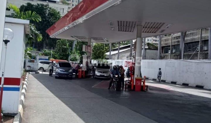 Tanah Luas Bonus Pom Bensin dan Ruko Sawah Besar Jakarta Pusat