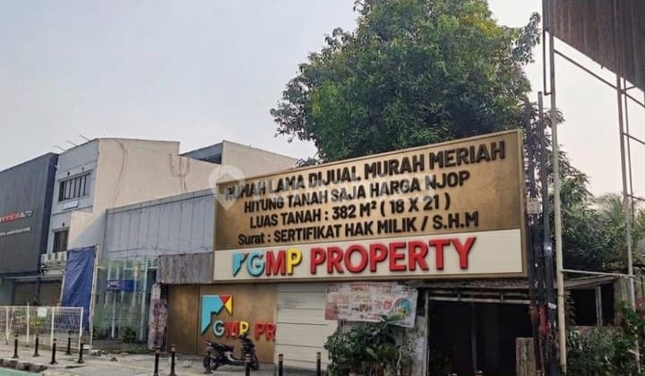 Tanah Dibawah NJOP Bonus Rumah Cilandak Jakarta Selatan