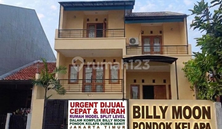 Jual Cepat Rumah Model Split Pondok Kelapa Jakarta Timur