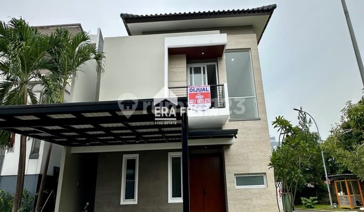 Rumah Baru Bangun Hoek dan Siap Huni BSD City