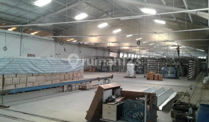 Dijual Cepat Pabrik Besar Luas Siap Pakai di Batuceper Tangerang