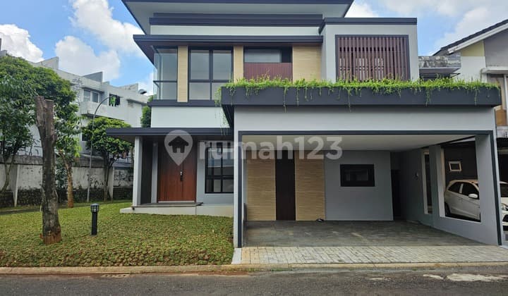 Dijual Rumah Super Mewah Design Sendiri Posisi Hook Verdant Ville BSD