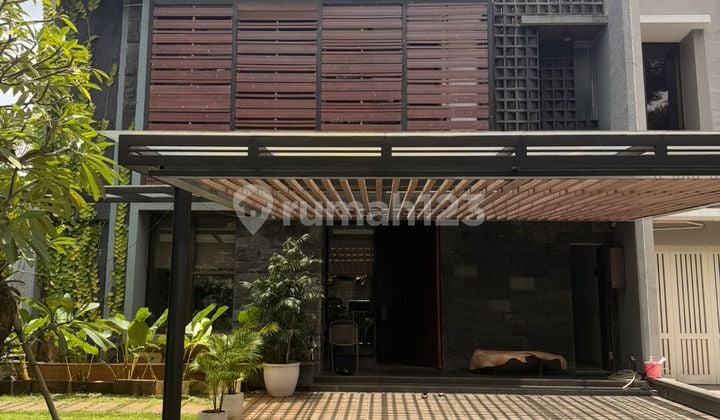 Rumah Mewah Lebar 10X20 Fully Furnish di Alam Sutera Siap Huni