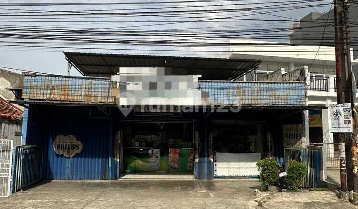 For Sale Fast House Plus Shop House on the Side of Ciledug Main Road Tangerang