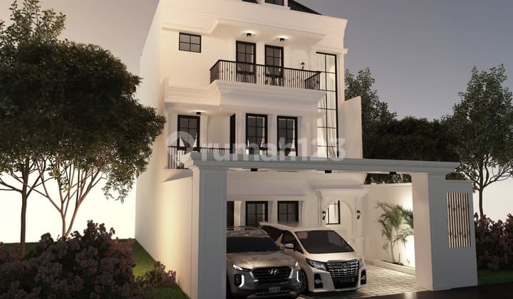 Rumah Bangunan 3 Lantai Tebet
