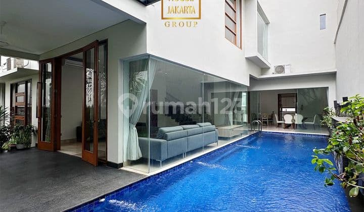 Rumah Kemang Cluster Pool Siap Huni 2 Lantai Shm