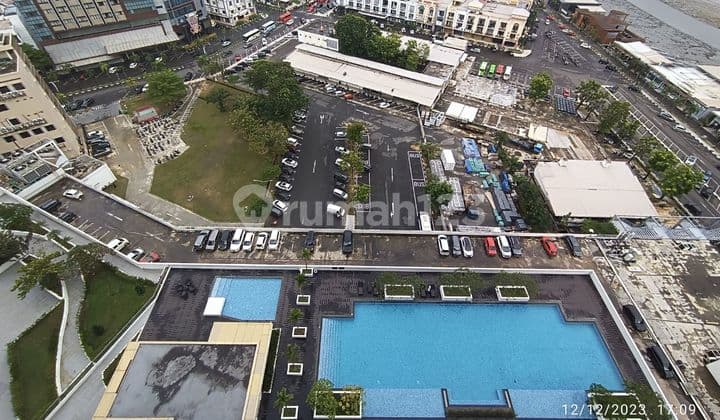 Apartemen 1 BR Full Furnish Lt. 22 View Kota Disewakan Murah