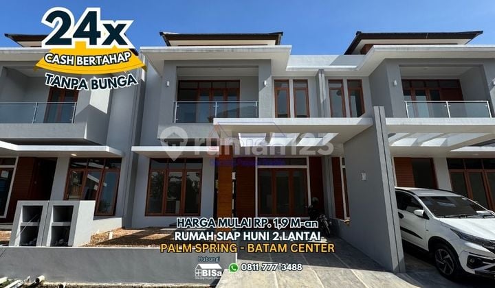 Rumah Siap Huni di Oasis Mas Cluster Palm Spring Batam Center