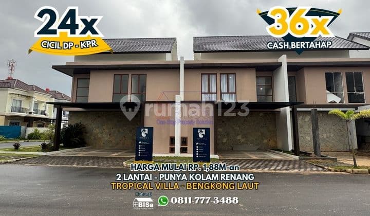 Tropical Villa Bengkong - Dekat Pantai Berkolam Renang Pribadi