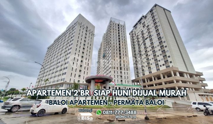 Apartemen 2 BR Baloi View City Batam, Dekat Mall Kampus