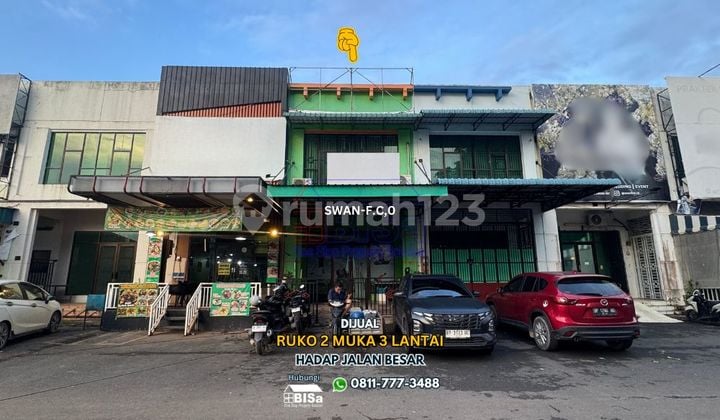 Ruko 2 Muka 3 Lantai KDA Junction Hadap Jalan Besar Batam Center