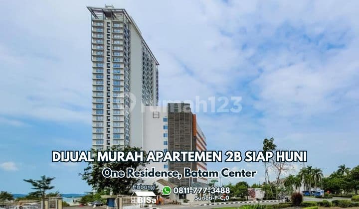 Apartemen Fully Furnished 2BR di One Residence Batam