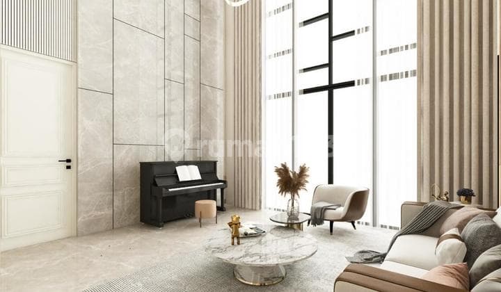 Rumah Mewah 2Lt Cluster Lancewood Navapark di Bsd City