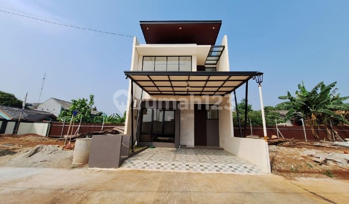 Rumah Modern Dekat Tol Jatiwarna Kota Bekasi