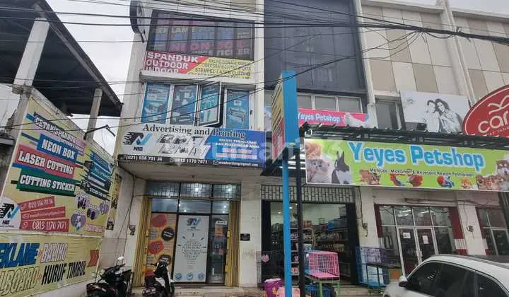 Disewa Ruko Raya Borobudur Perumnas 2 Karawaci. 4.5x20 3lt. Harga 70juta