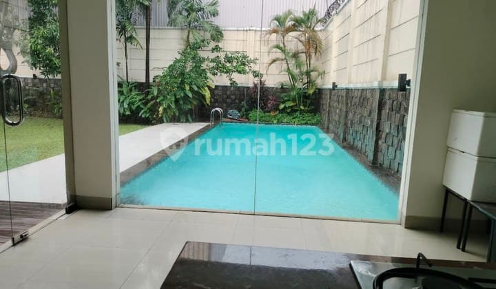 Luxurious 2-Story House with Pool in a Very Strategic Location in Kemang