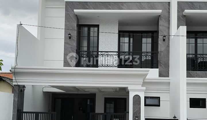 Cn40 New Modern Classic House for Sale in Elite Housing Araya East Surabaya