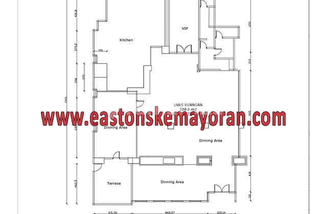 Disewakan Ruko Gambir