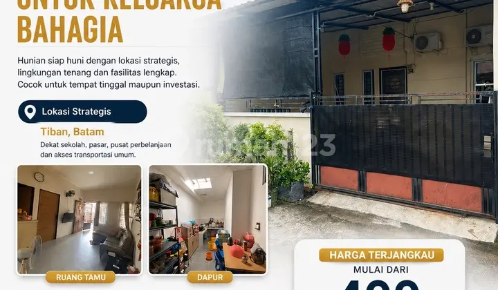 Rush Sale Fully Renovated Ready-to-Occupy House at Tiban Point Batam
