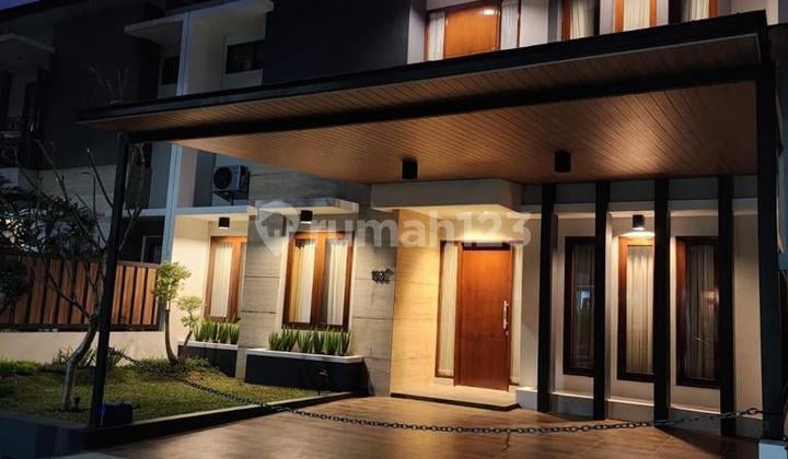 Dijual Rumah Keren di Cherry Field Buah Batu, Bandung Furnished