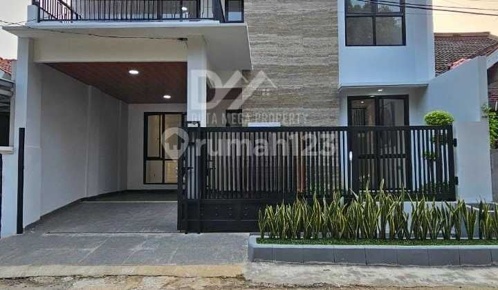 Rumah Bangunan Baru Mandiri Cantik Siap Huni Cluster Graha Raya .