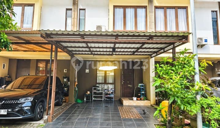 Rumah Modern Minimalis Cantik Didalam Cluster Graharaya Aman Asri