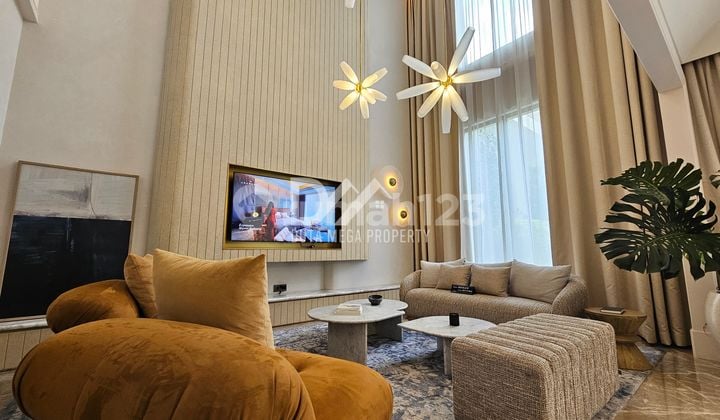 Rumah Mewah Design Modern European Dekat St.laurentia Alam Sutera
