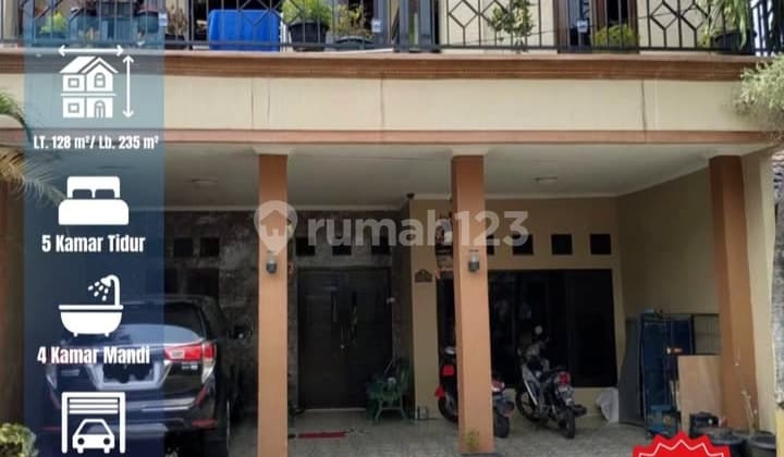 Di Jual Rumah Luas Dengan 5 Kamar Tidur Di Pamulang