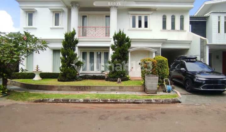 Rumah Mewah Modern Classic Sektor 8 Bintaro Jaya Siap Huni