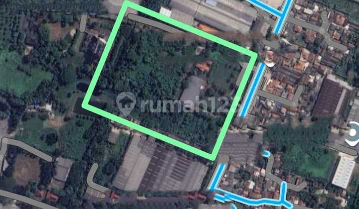 Tanah Dengan Lokasi Sangat Strategis Pinggir Jalan Raya Di Cikande