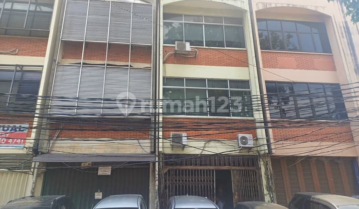 Ruko 4 Lantai Lokasi Ramai Jl Kaji, Petojo, Jakarta Pusat