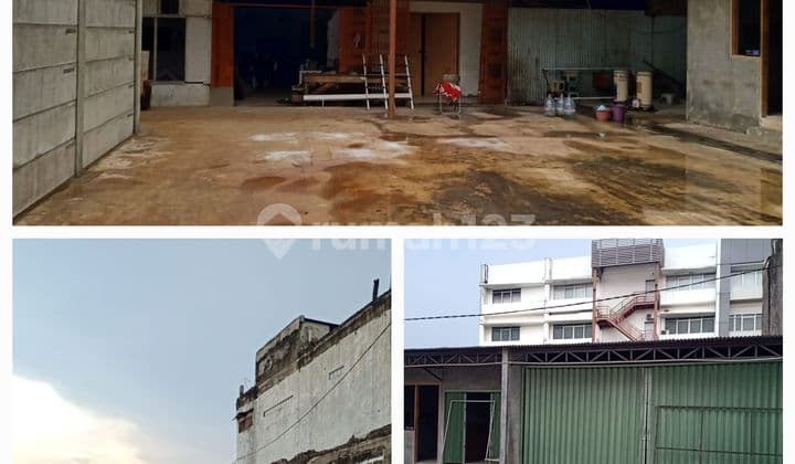 Disewakan Gudang Lt 900 Lb 360 Di Jl Srengseng Raya, Lokasi Pinggir Jl Raya, Masuk Container