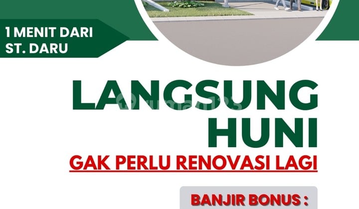 Rumah Komersil Harga Subsidi Paling Terbaik di Daru Tangerang