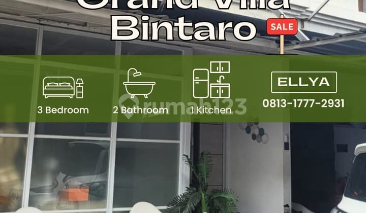 Rumah Cantik 2 Lantai Siap Huni di Grand Villa Bintaro – Lokasi Strategis!