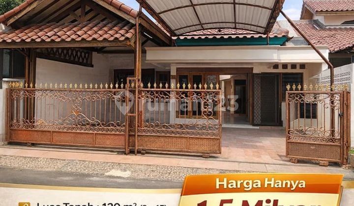Rumah 3 Kamar Lebar 8 Metland Menteng Jual Cepat