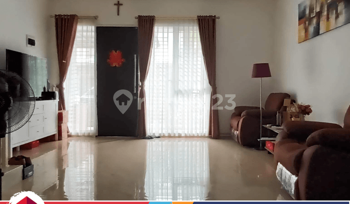 Rumah 2,5 Lantai Cluster Mississippi Jgc Semi Furnished Jual Cepat bisa KPR